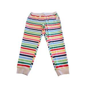 NWT Charter Club Rainbow Joggers Size XL Soft Stretch Pockets & Drawstring Waist